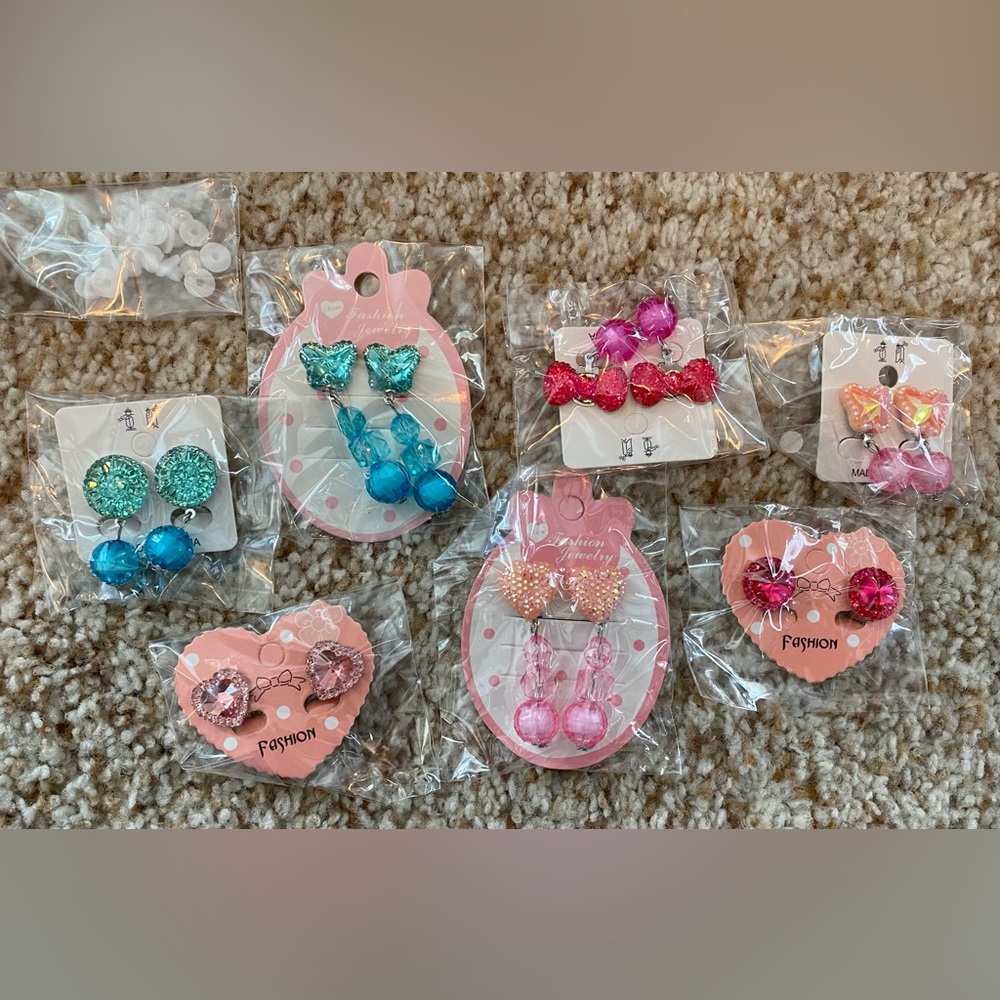 New Kids Fashion Earrings Set